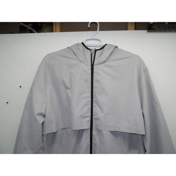 Champion C9 Men's XXL Rain Jacket Windbreaker Gray Full Zip Hooded Pockets - Picture 2 of 8